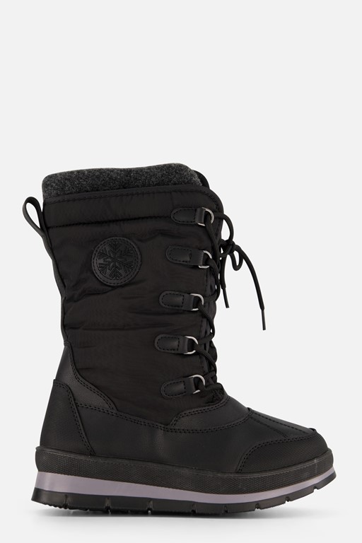 Snow Fun Snowboots zwart Synthetisch