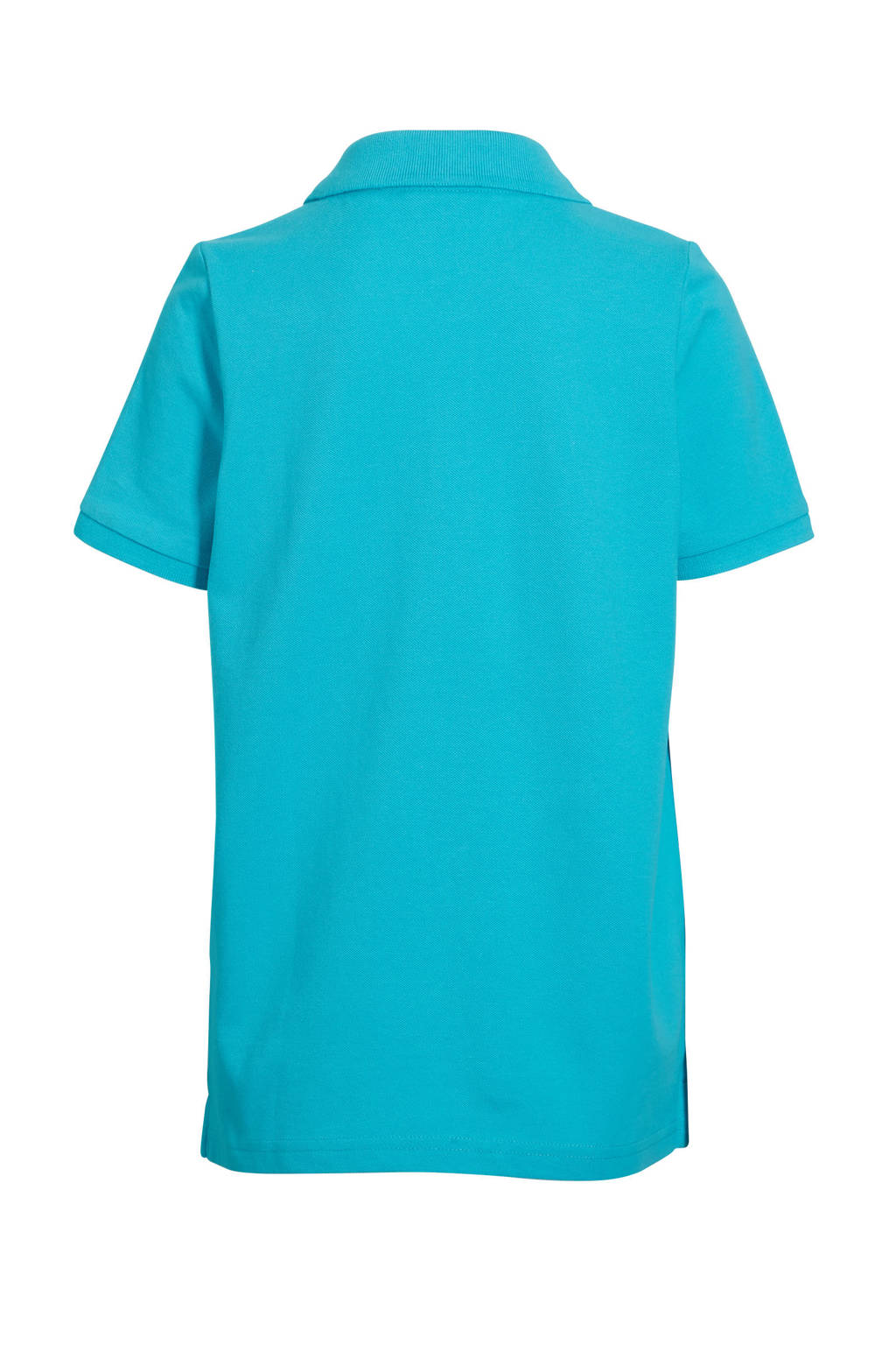 anytime piqué polo turquoise