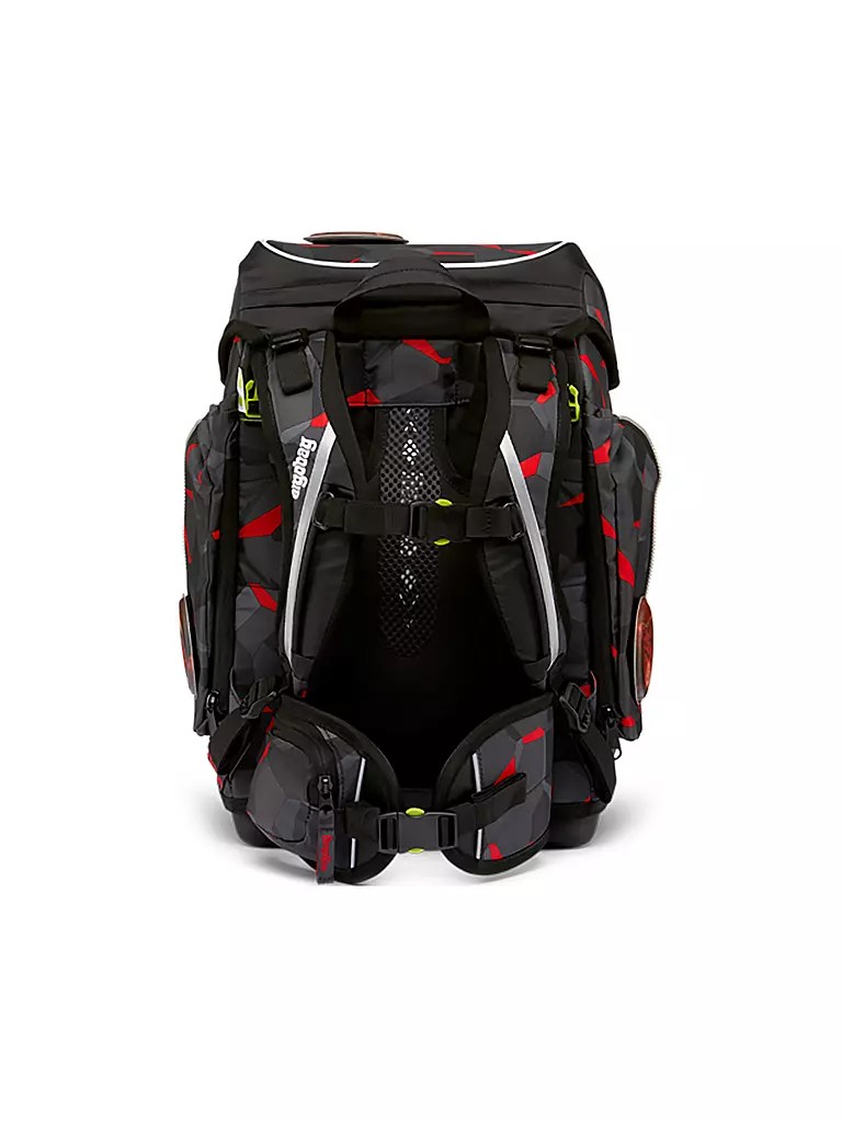 ERGOBAG Schultaschen Set 5tlg CUBO -  schwarz
