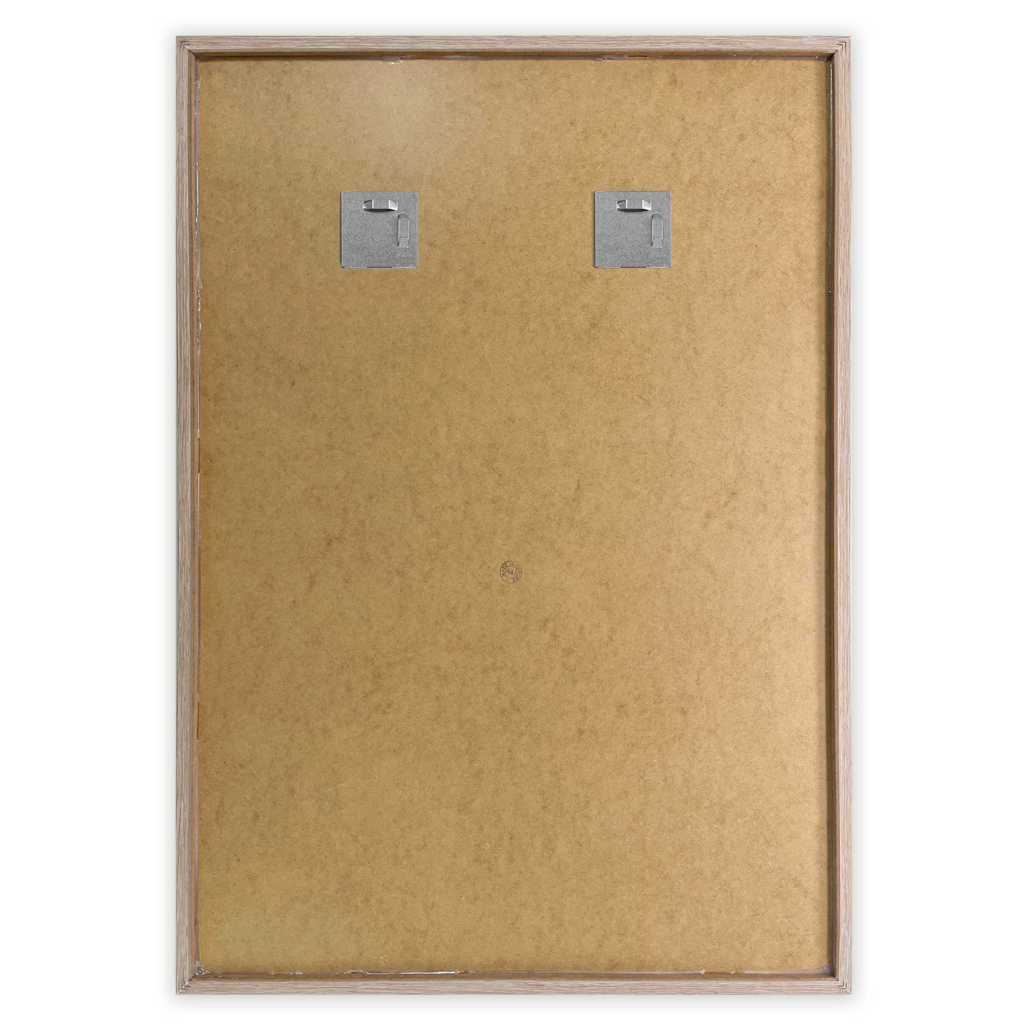 Reinders - Saturn - Relief Art Schilderij 100 x 70 cm - Wit