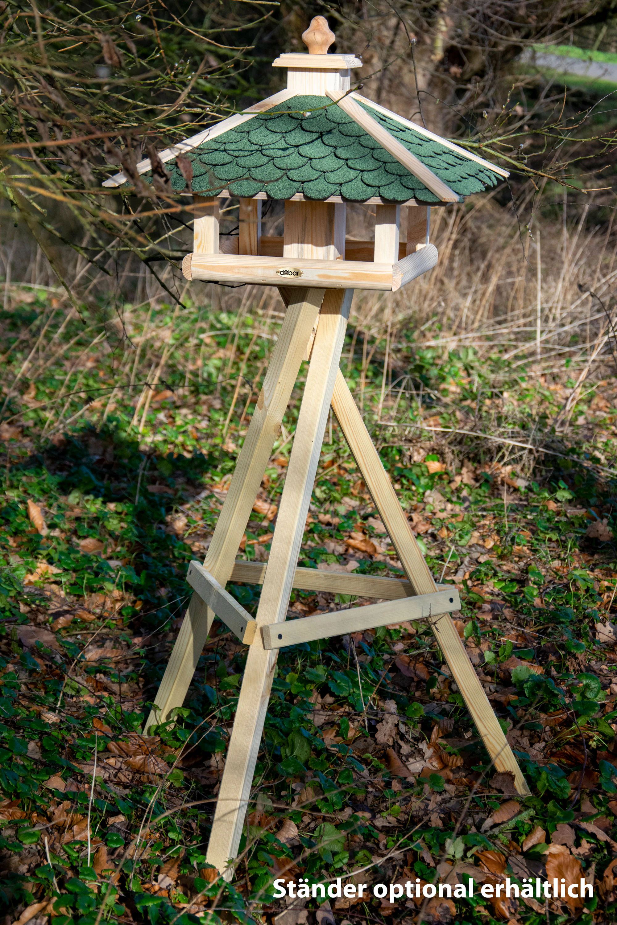 Dobar Vogelhaus aus Holz viereckig
