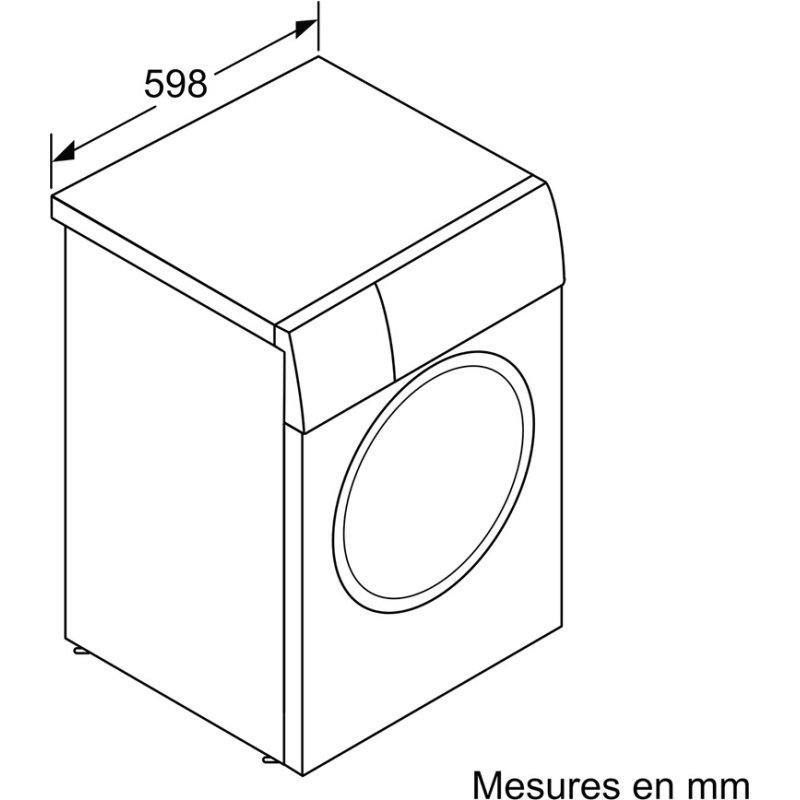 Lave-linge hublot Siemens WG44G2F1FR