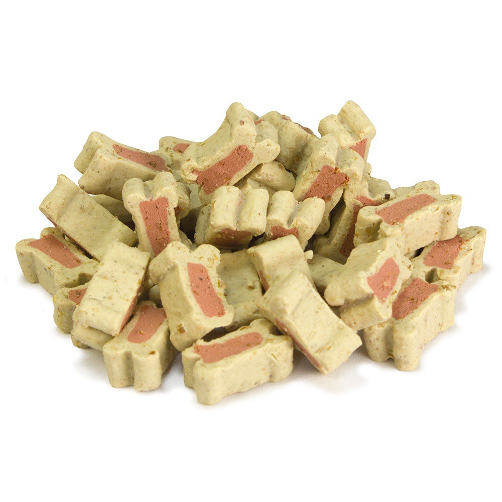 Petiscos Arquivet Soft Bones para cães, sabor arroz e salmão.