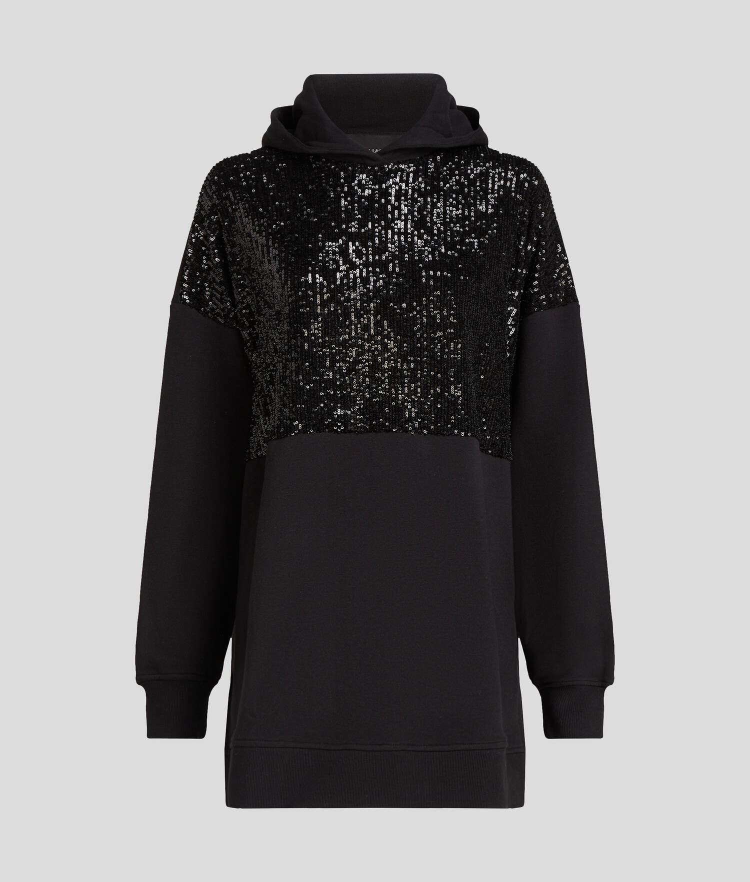 SWEAT À CAPUCHE À SEQUINS