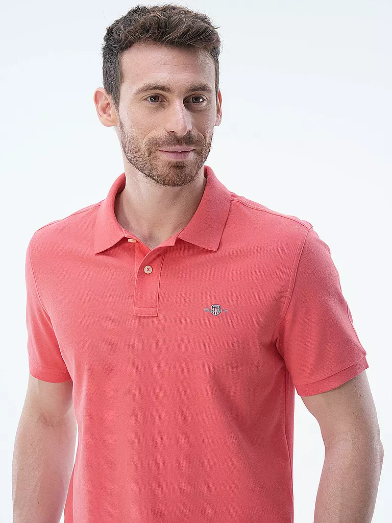 GANT Poloshirt Regular Fit koralle