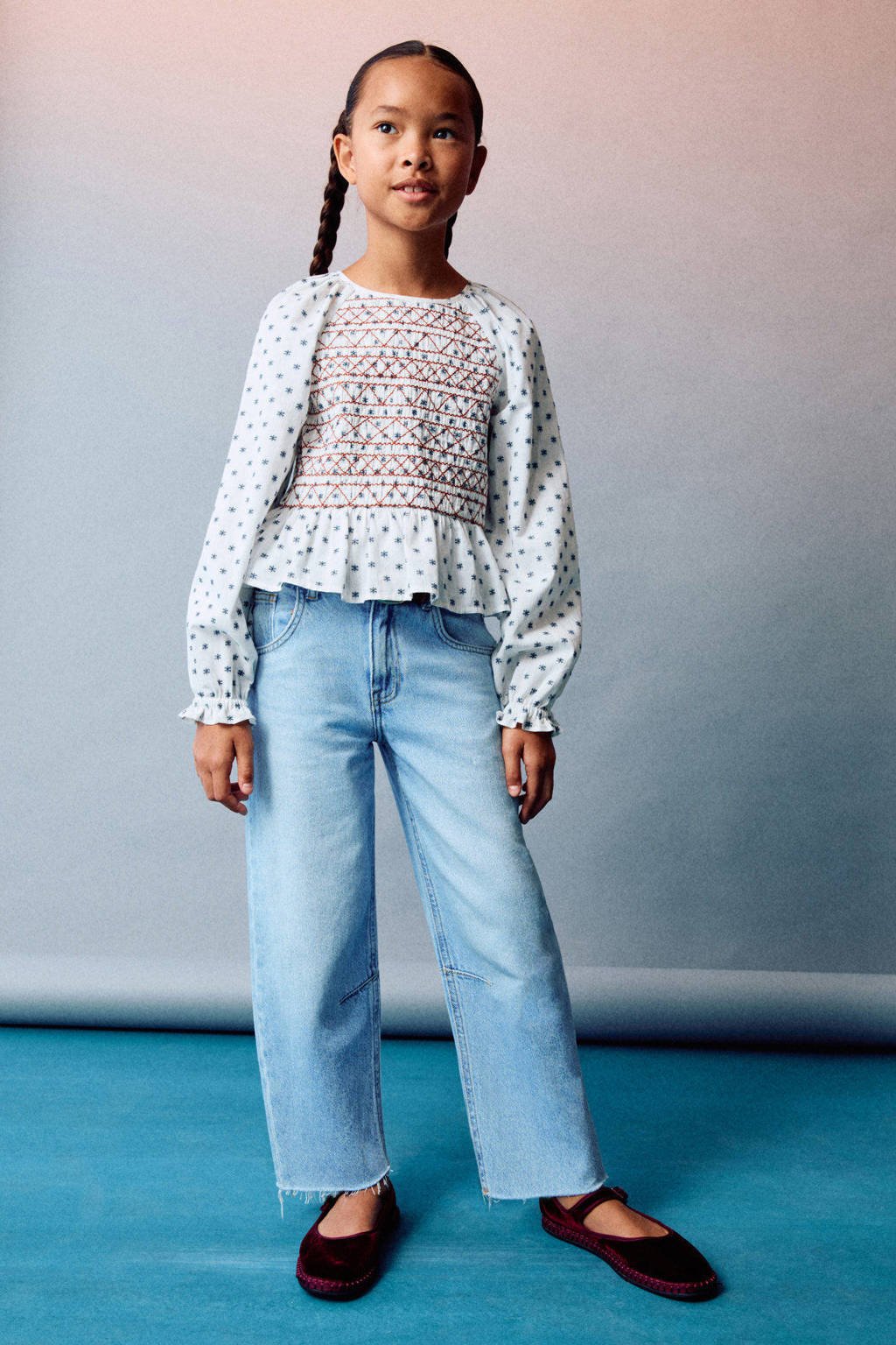 Mango Kids blouse ecru