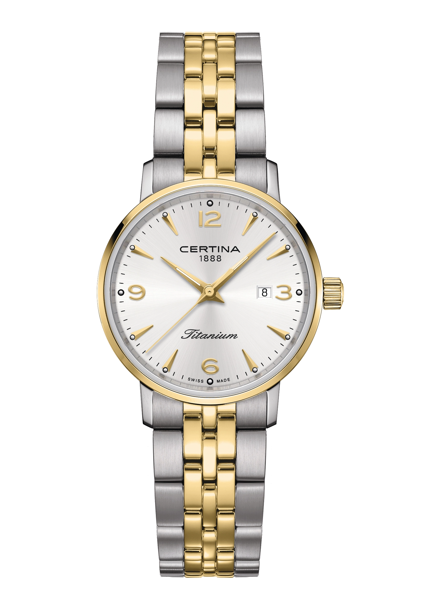 Certina DS Caimano Damenuhr Titanium C035.210.55.037.02