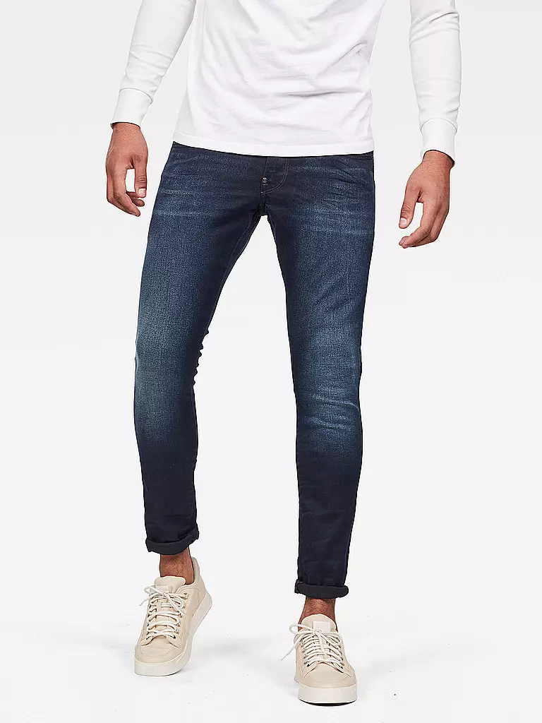 G-STAR RAW Jeans Skinny Fit Revend blau