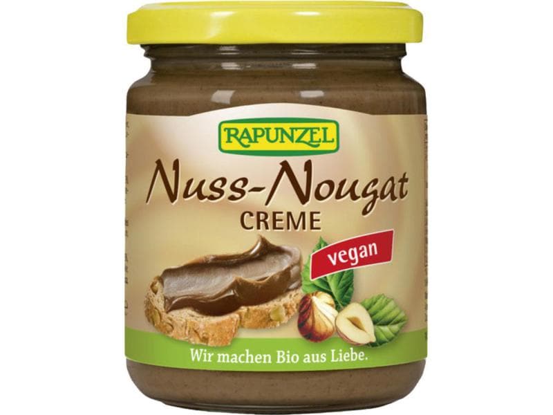Rapunzel Glas Bio Nuss-Nougat Creme 250 g Bio Nuss-Nougat-Creme vegan