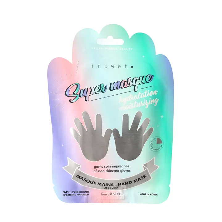 Inuwet Masque mains gants hydratants