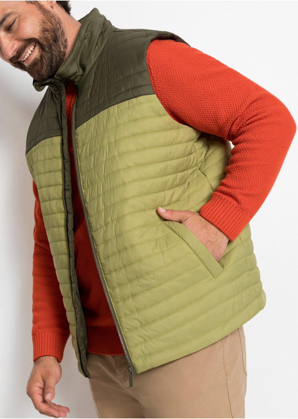 Gilet sans manches matelassé