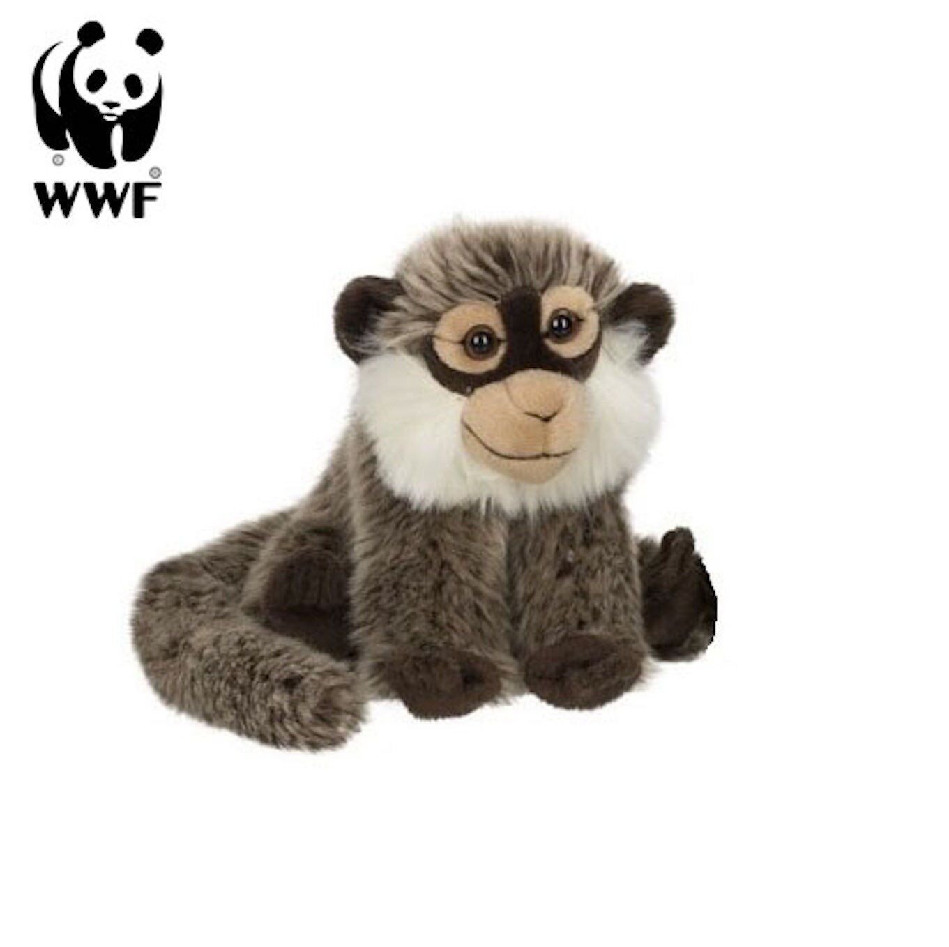 WWF Plüschtier Meerkatze (15cm) lebensecht Kuscheltier Stofftier Affe Äfffchen