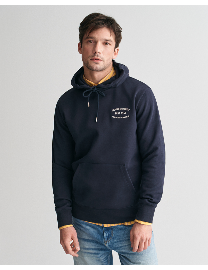 Small Blue Graphic Sweatshirt