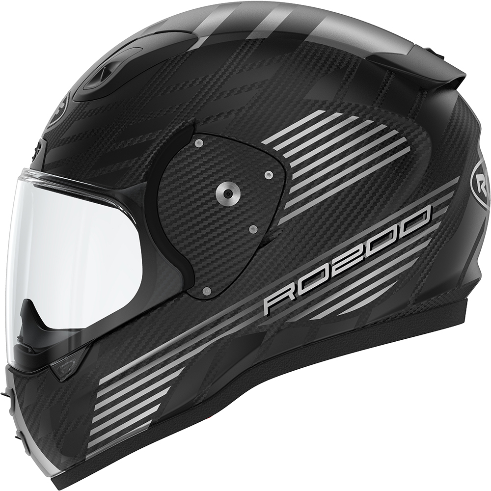Roof - Casque RO200 Carbon Speeder Noir Mat / Argent