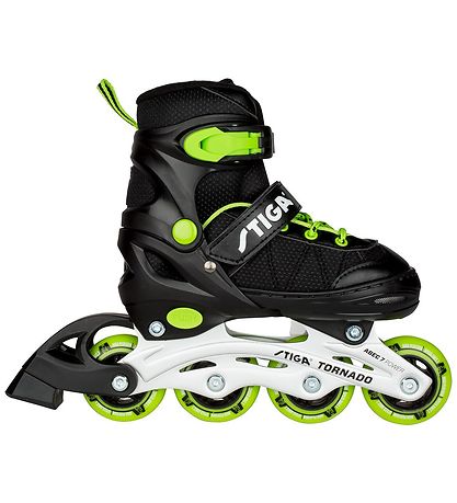 Stiga Rollschuhe - Tornado - Schwarz/Grün - Inlineskates