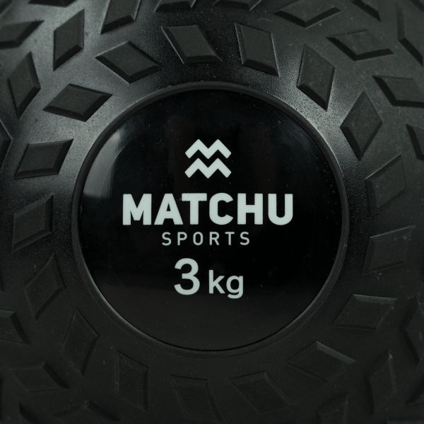 Matchu Sports - Slam Ball / Medizinball - Sand gefüllt 3 kg