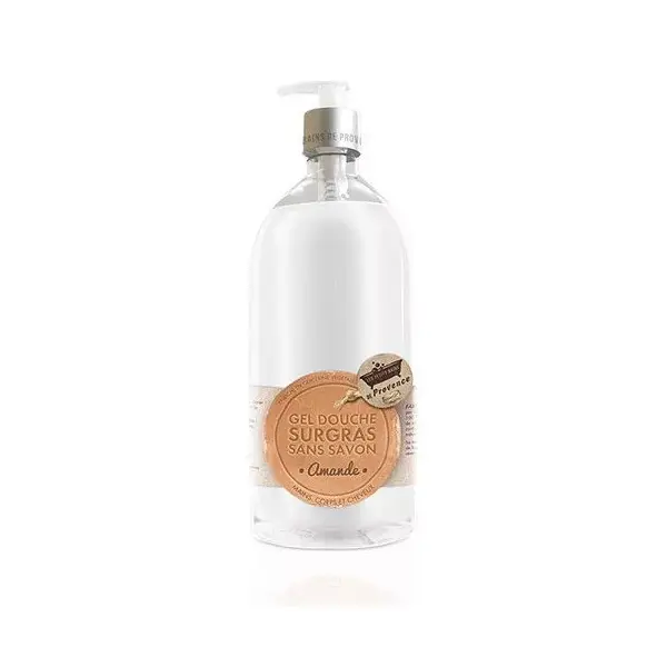 Les Petits Bains de Provence Gel Douche Surgras sans savon Amande 1L