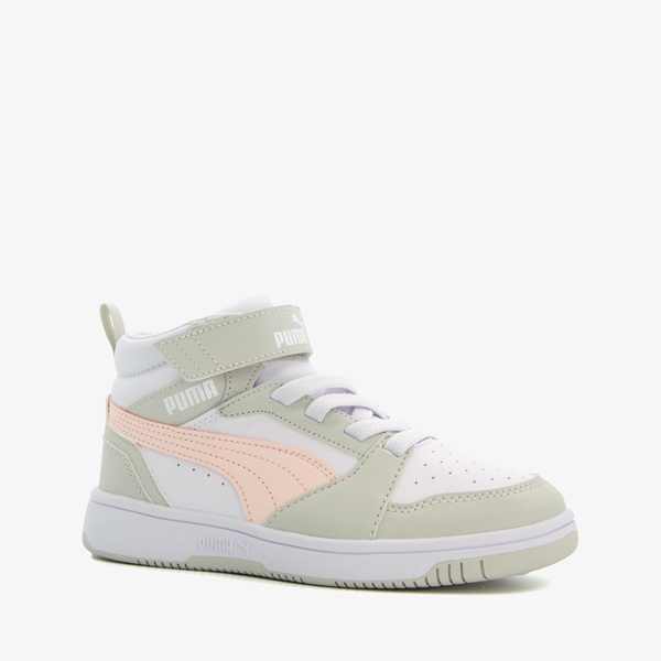 Puma Rebound V6 Mid meisjes sneakers grijs