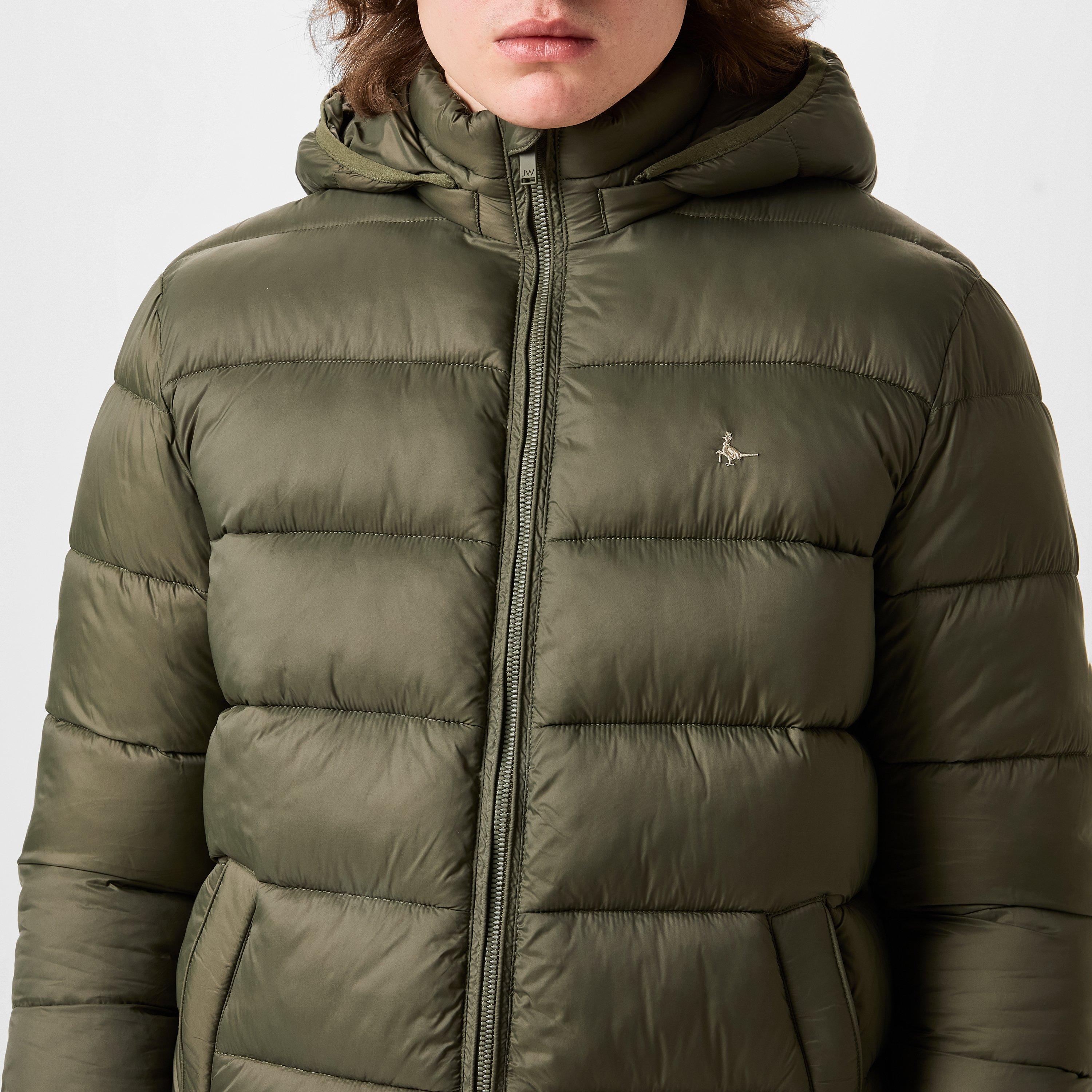 Jack Wills JW Kershaw Hooded Puffer Jacket