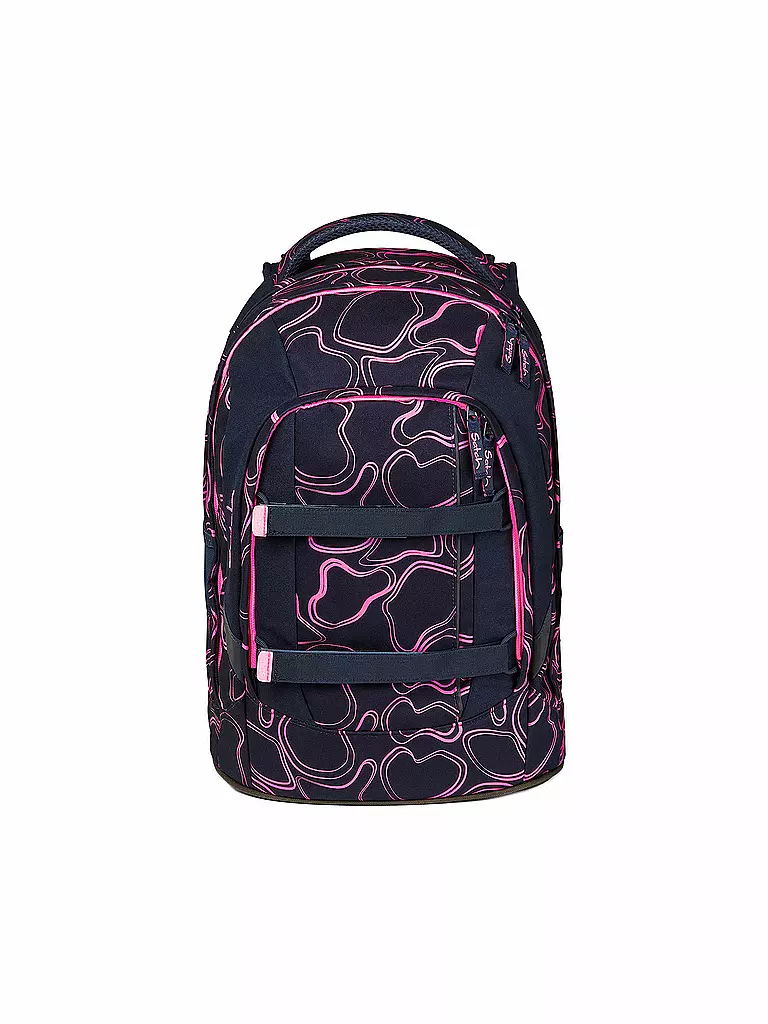 SATCH Schulrucksack Pack - Pink Supreme dunkelblau