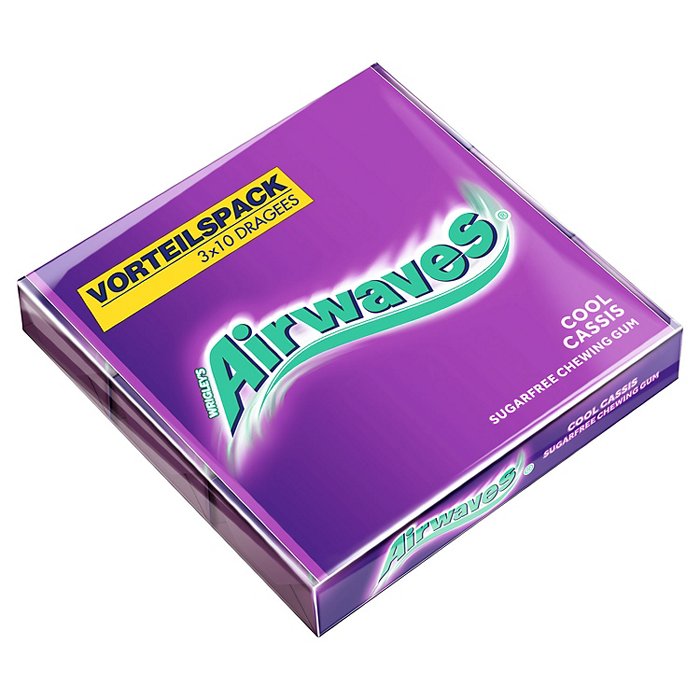 AIRWAVES Multipack 42 g, Cool Cassis