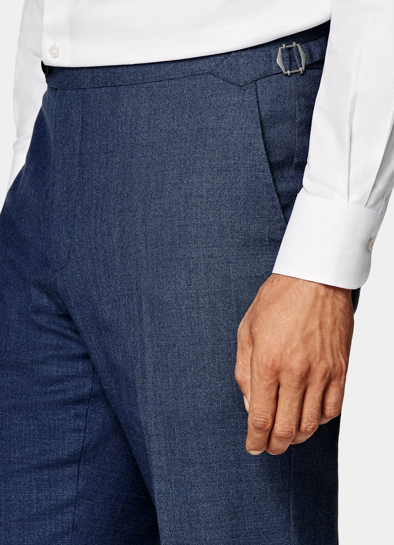 Costume sur mesure Custom Made bleu moyen
