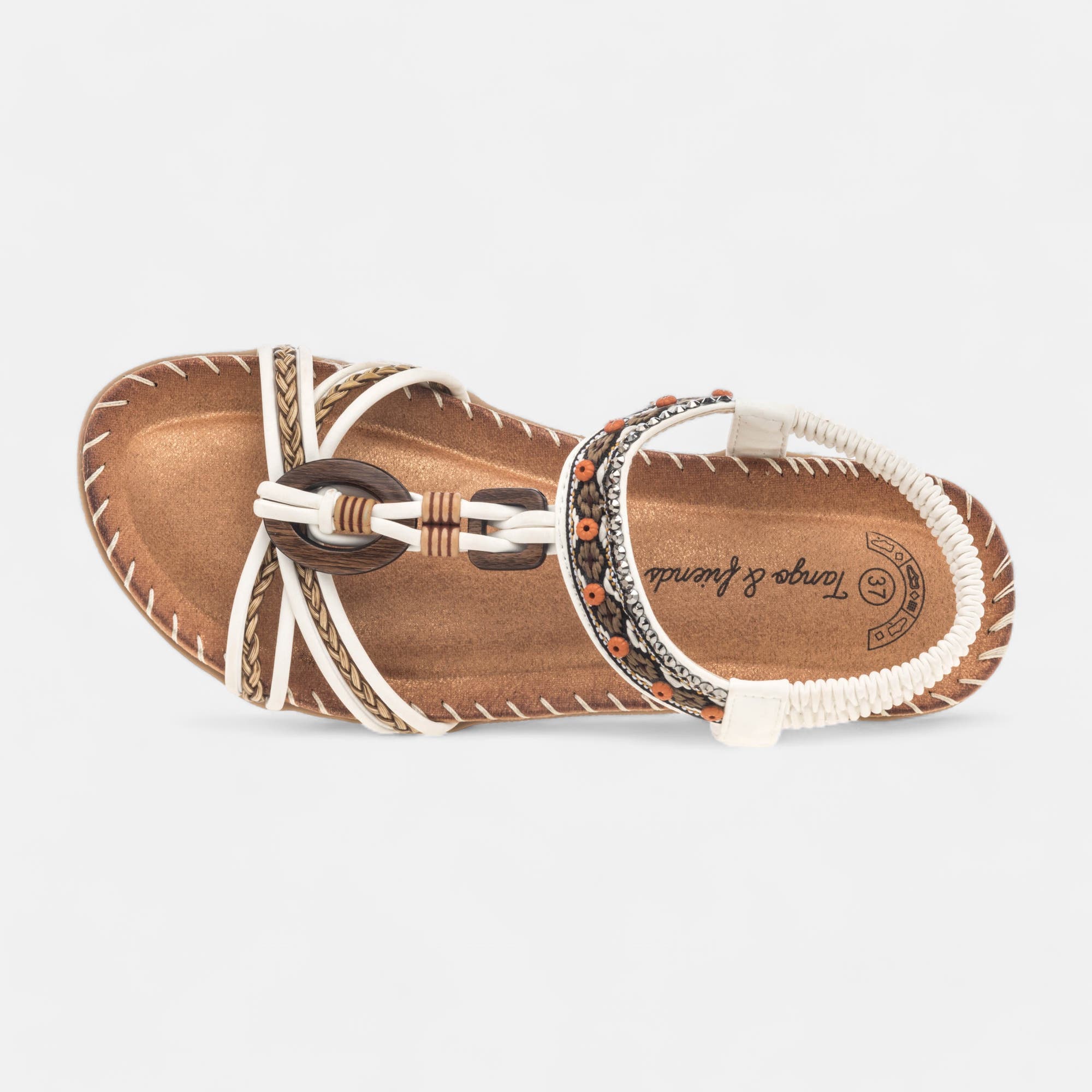 Sandales Femme blanc