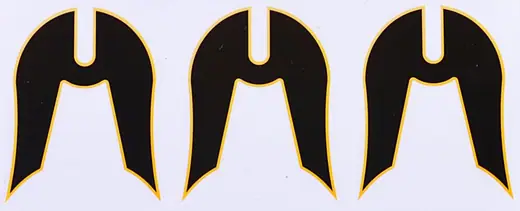 Ethic Logo Triple Klistermærke Til Løbehjul | SkatePro