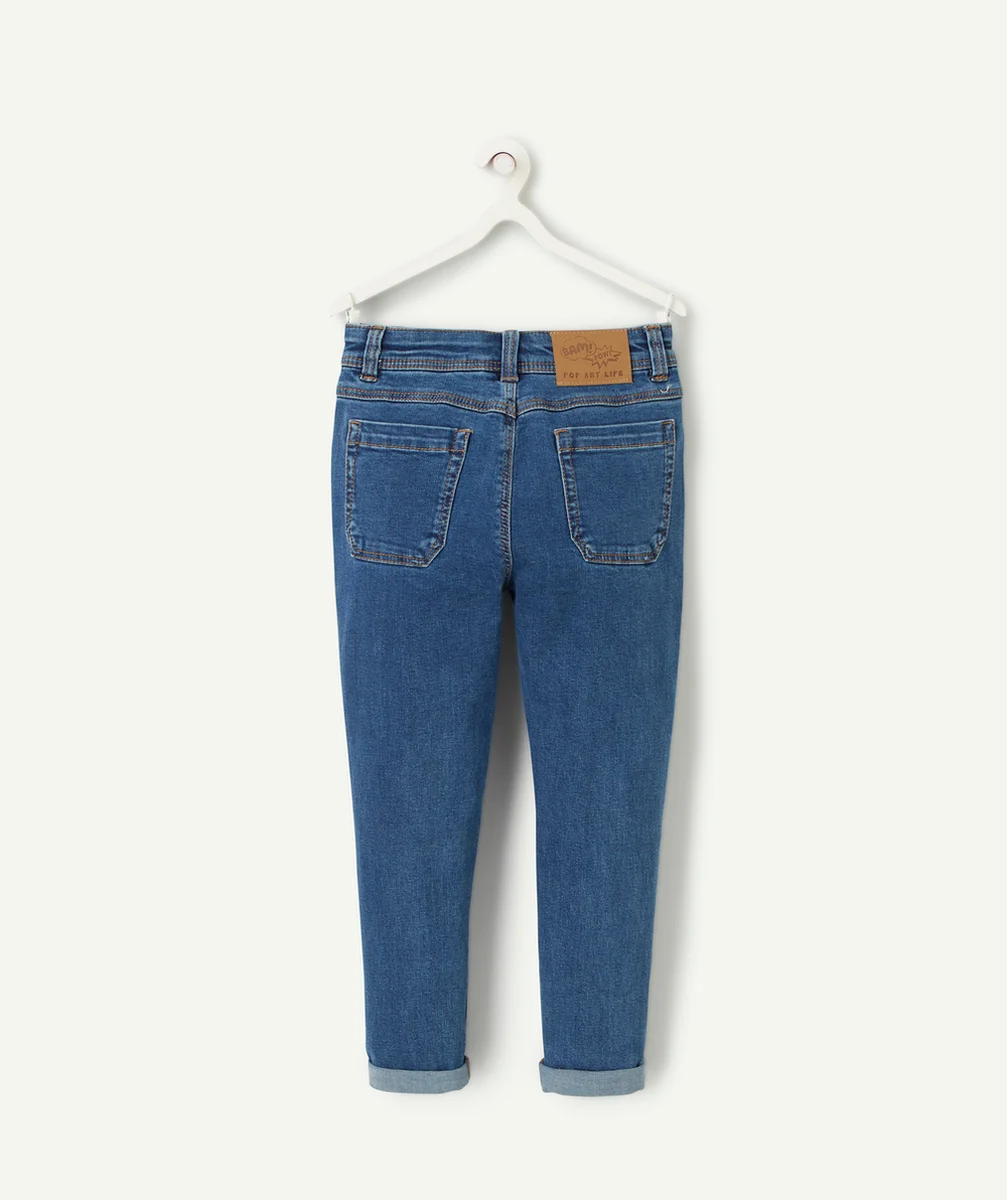 PANTALON RELAX GARÇON EN DENIM LESS WATER ULTRA-RÉSISTANT