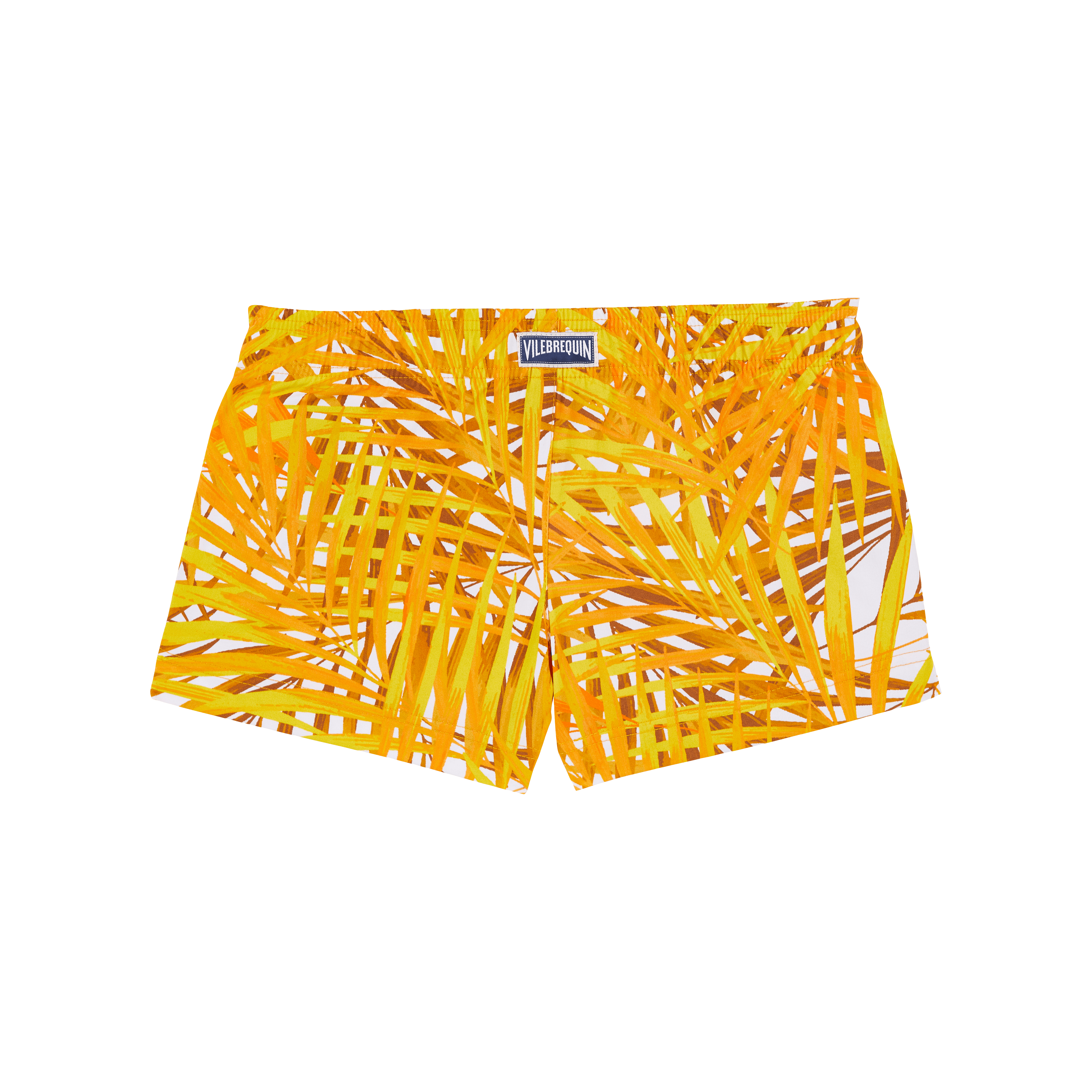 Shorty de Bain Fille Palm Leaves