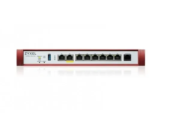 Zyxel ZyWALL USG FLEX 200HP - Firewall - 1GbE, 2.5GbE - cloud-administreret