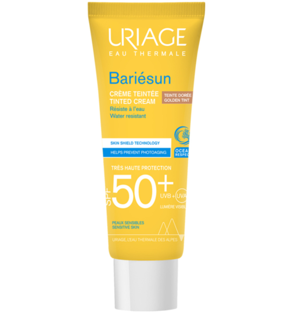 Uriage Sun getinte creme medium SPF50 (50 ml)