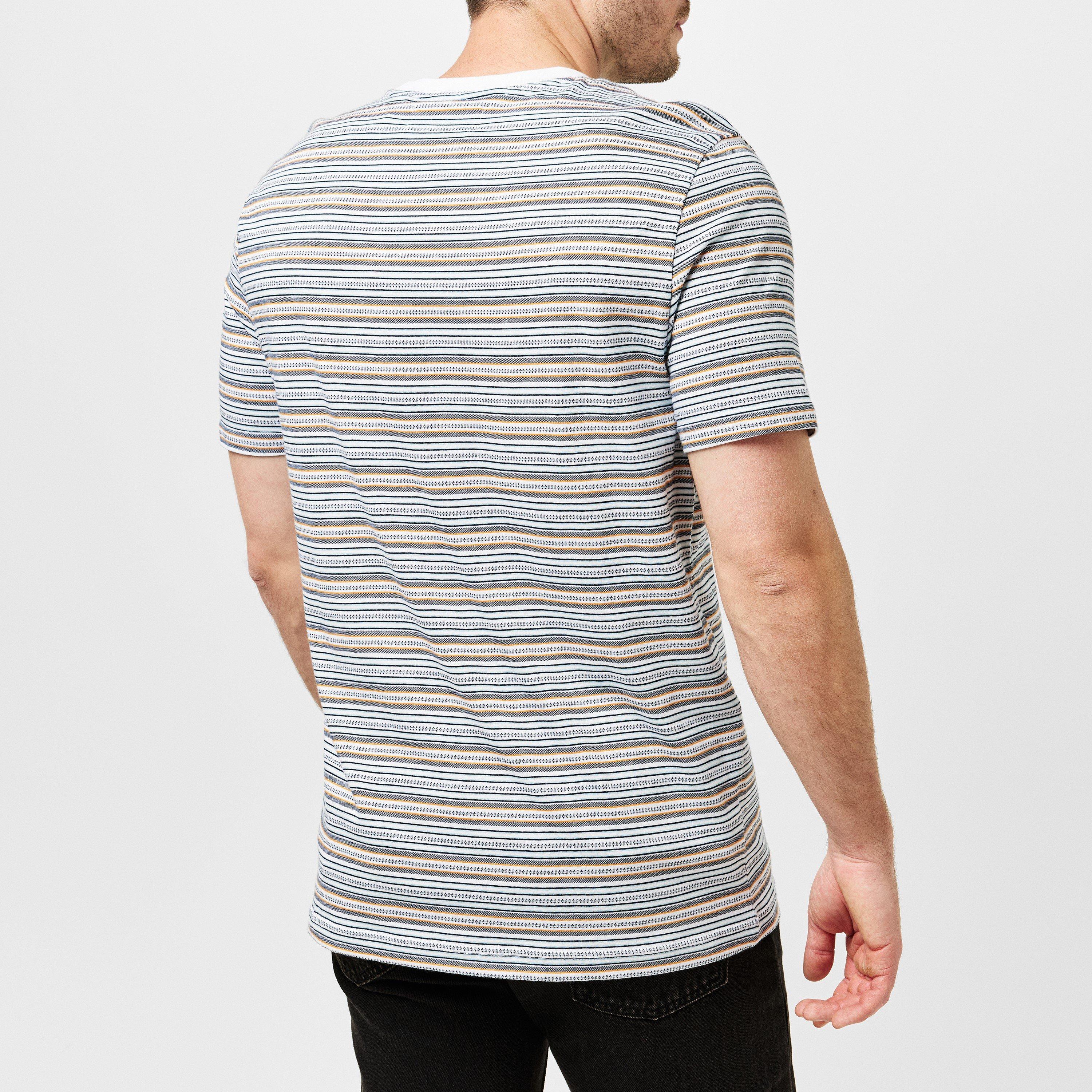Original Penguin OP Striped T-Shirt Mens