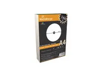 MediaRange - Hvid - CD (15 x 118 mm) 100 etikette(r) (50 ark x 2) CD/DVD etiketter