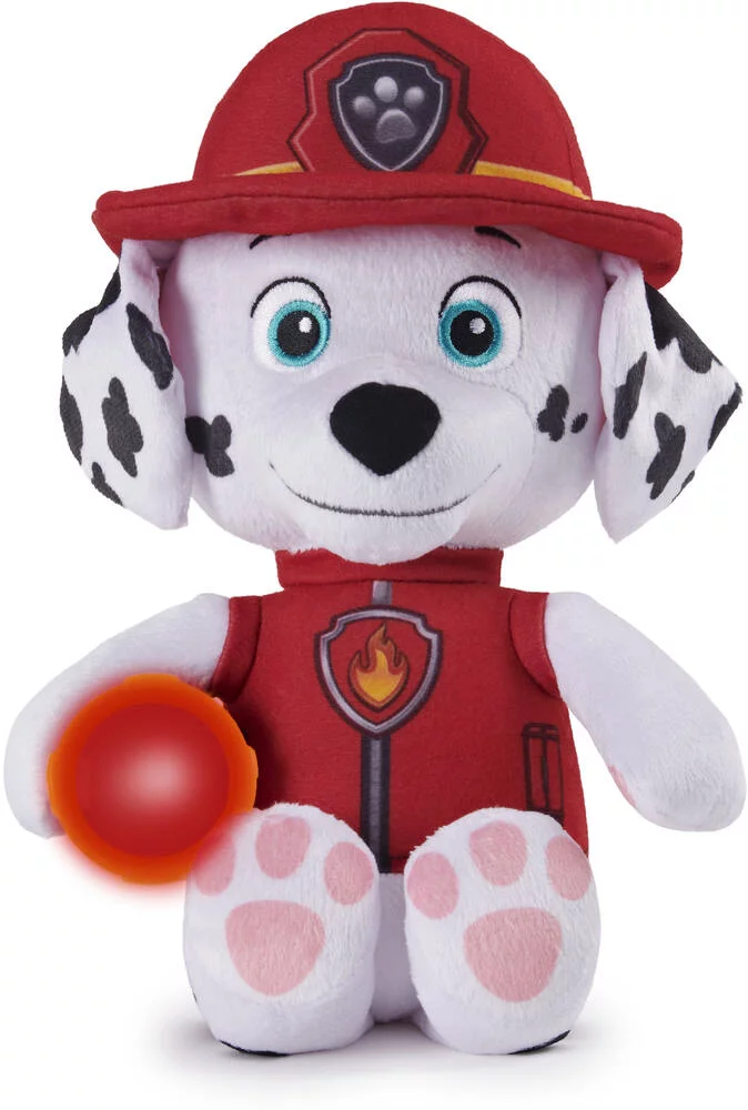PAT'PATROUILLE - PELUCHE VEILLEUSE MARCUS 30 CM