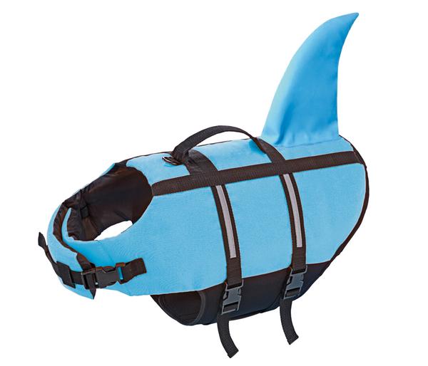 Nobby Schwimmhilfe für Hunde Sharki, hellblau