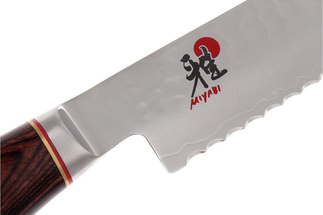 Miyabi 6000MCT Broodmes, 23cm, 34076-231 by Zwilling