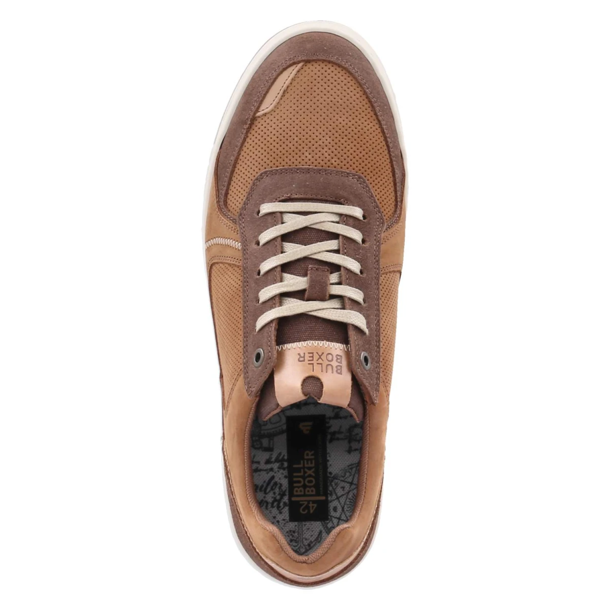 BullboxerLow Sneaker - cognac - dark brown