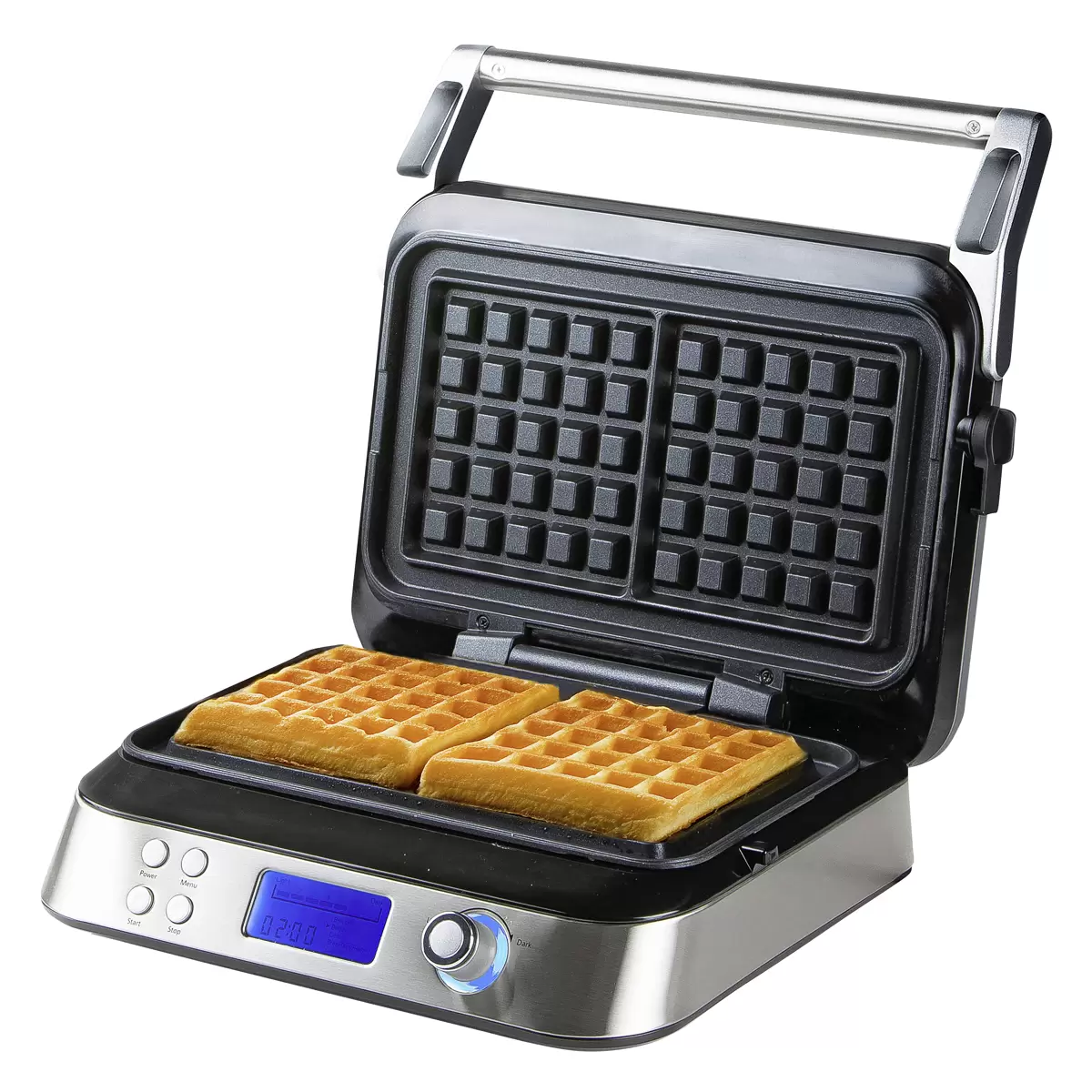 Waffeleisen DO9219W Domo anthrazit,silber