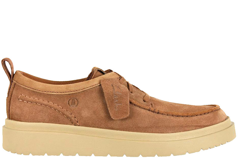 CLARKS POLDEN MOC SKO I BRUNT RUSKIND