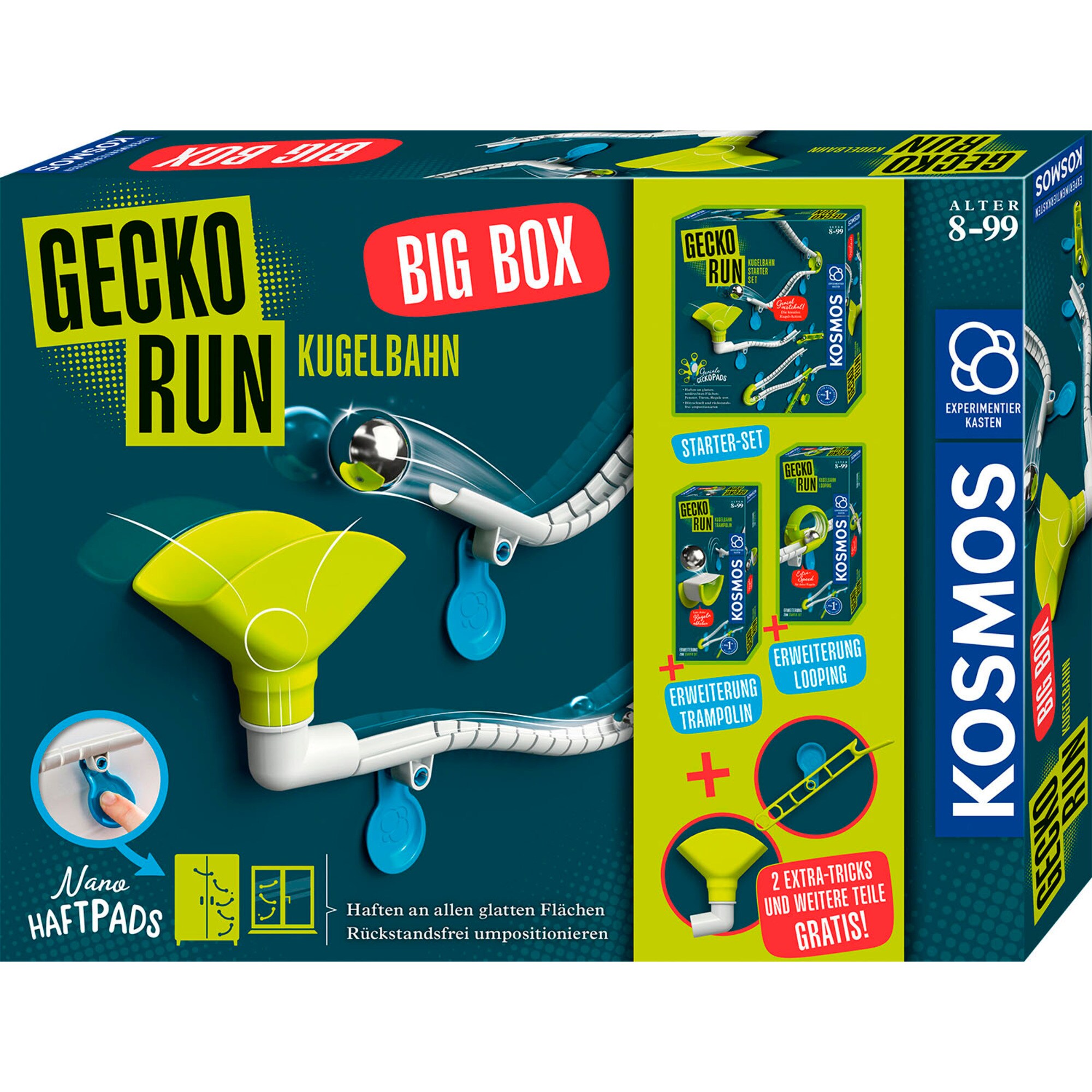 Kosmos Kugelbahn Gecko Run - Big Box