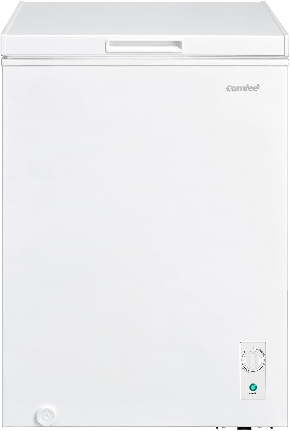 RCC102WH2EU(E) Gefriertruhe 99L, Leise 38dB, 4-Sterne-Gefrieren, Flexibel -30°C bis +10°C, 169 kWh pro Jahr, für Küche & Garage, Weiß