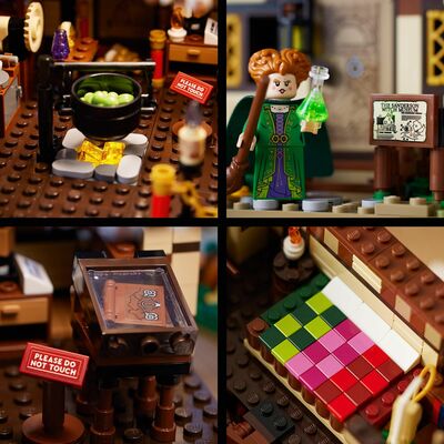 LEGO Ideas 21341 Disney Hocus Pocus: Sanderson-søstrenes hytte