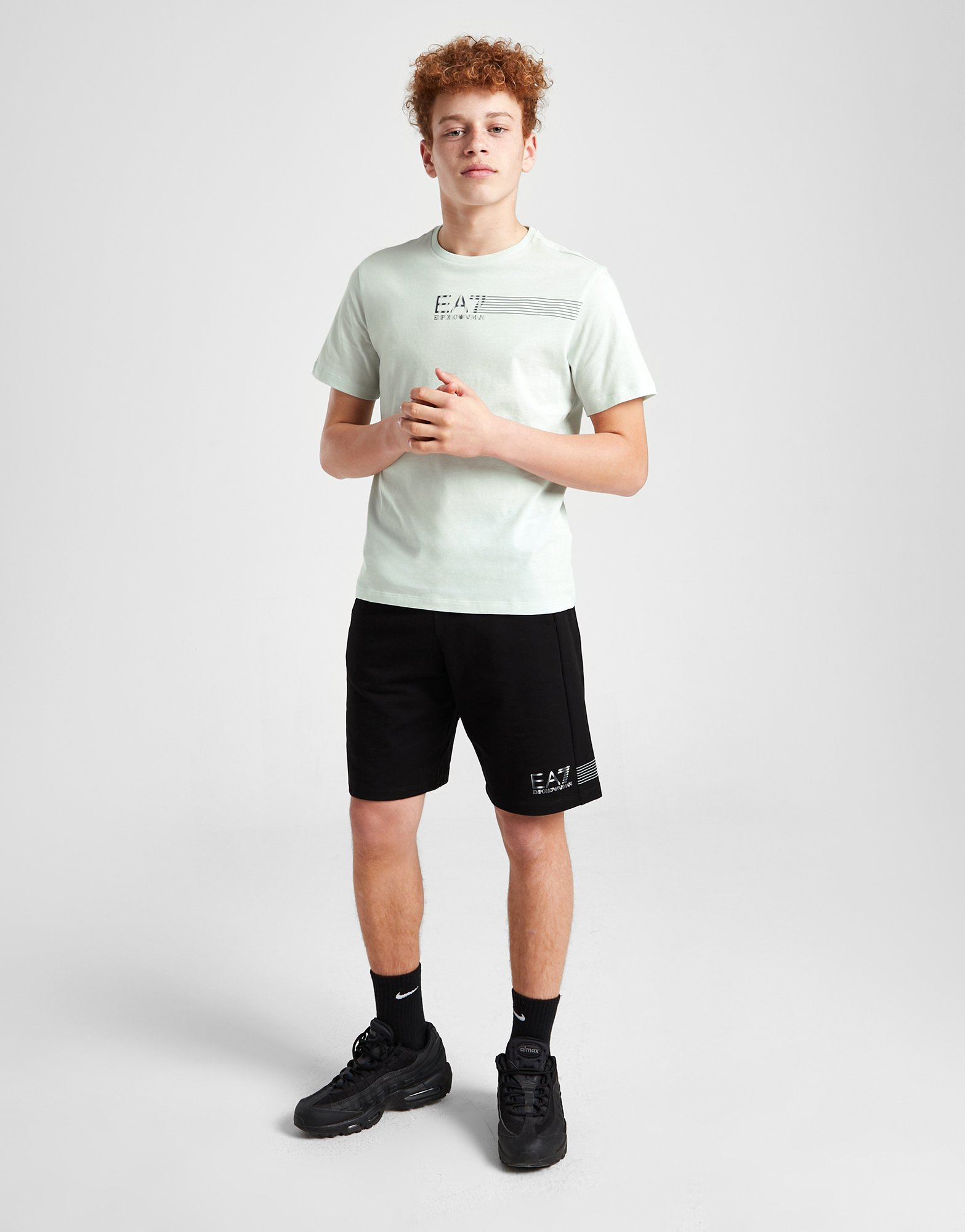 Emporio Armani EA7 T-shirt à manches courtes 7 lignes Junior