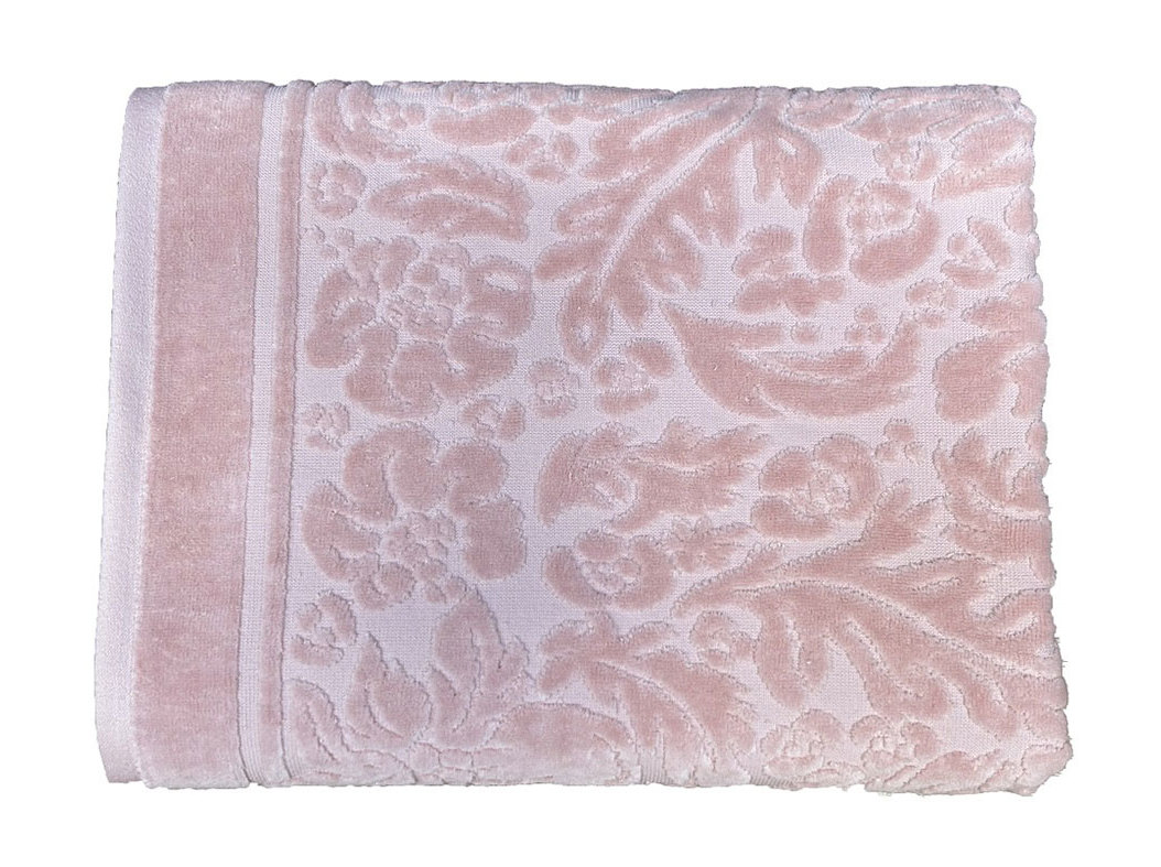 LENÇOL DE BANHO MY HOME ROSA 550 GR 100X150 CM