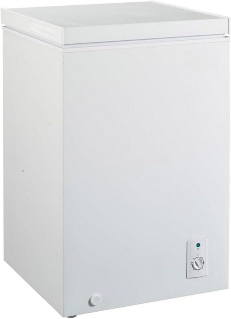 Congélateur coffre - 100 litres - Compact et économe en énergie - Température -18°C - Idéal pour les petits espaces et les cuisines professionnelles