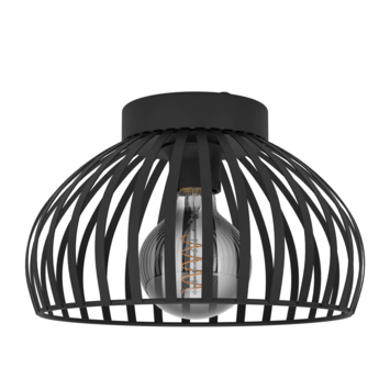 Eglo plafondlamp Mogano-3 Ø28 cm zwart