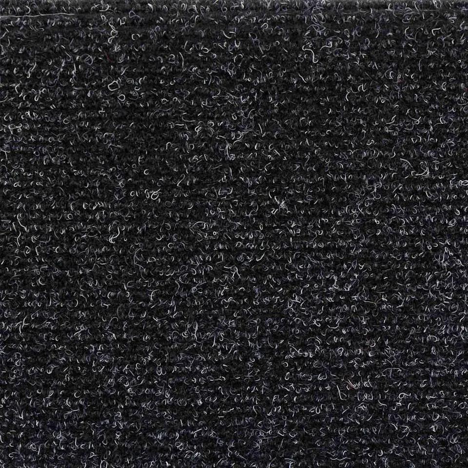 vidaXL - Trapmat - Zwart - Polypropyleen - 56 x 17 x 3 cm - 5 stuks
