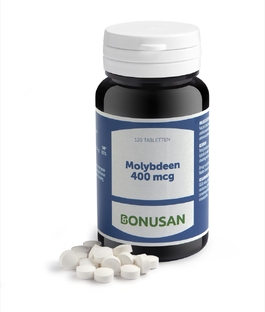Bonusan Molybdeen 400mcg Tabletten 120TB