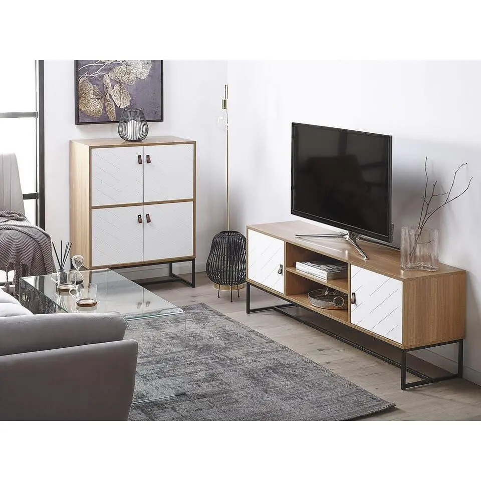 NUEVA - Sideboard - Lichte houtkleur - MDF